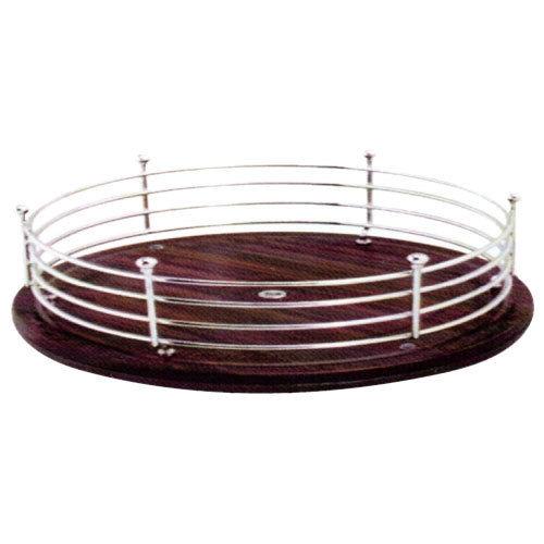 Kitchen organiser Round Revolving Medium Multipurpose Tray,  Revolving Rack, Space saver , Dining accessories - halfrate.in