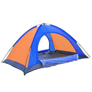 Outdoor Camping Tent Anti Ultraviolet  Portable Foldable Tent for Picnic/Hiking/Trekking Tent Dome Tent Travelling Tent Water Resistant Tent 4  Person - halfrate.in