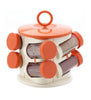 8 JAR 360degree Revolving Spice Rack Cheese Shaker & Spice Shaker - halfrate.in