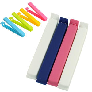 High Quality Plastic Food Snack Bag Pouch Clip Sealer 8 pcs - Keep Food Fresh - halfrate.in