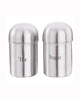 Tea and Sugar Stainless steel Canisters Kitchen storage containers- Set of 2 - halfrate.in