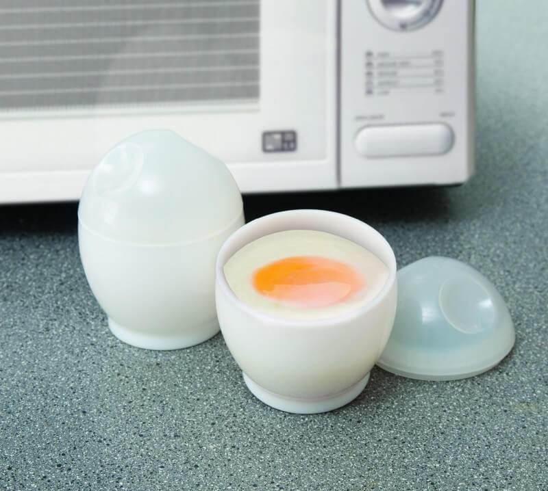 MICROWAVE SINGLE EGG COOKER SET OF 2 FOR COOKING EGG IN MICROWAVE - halfrate.in