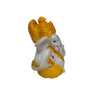 Ganesha Mukut AD Idol Handcrafted Handmade Marble Dust Polyresin - 5 cm perfect for Home, Office, Cars, Gifting DHM-1