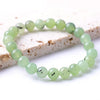 Prehnite Natural Gemstone Bracelet 8mm Beads for Vastu Feng Shui Chakra Aura Personal Reiki Healing