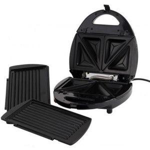 Deluxe Electric Grill cum sandwich Maker - Separate plates for Grilling and sandwiches - halfrate.in