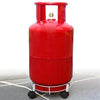 Stainless Steel Wired LPG Gas Cylinder Trolley - halfrate.in