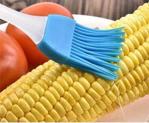 2 Pc SILICONE KITCHEN COOKING BASTING BRUSH FOR APPLYING BUTTER / OIL - halfrate.in