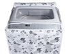 Universal Top Load Washing Machine Cover Suitable For 6 kg, 6.2 Kg, 6.5 Kg, 7 Kg (56cms X 56cms X 85cms) - halfrate.in