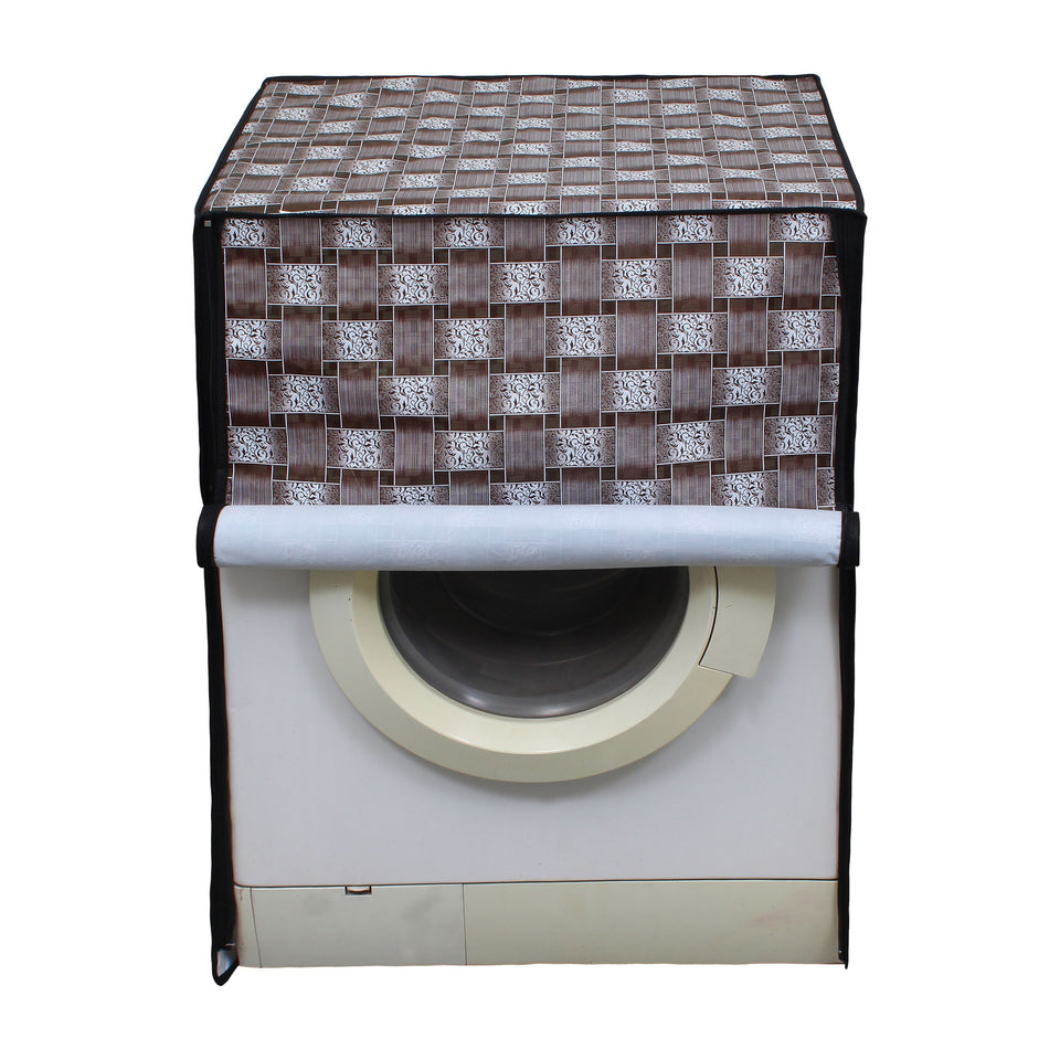 Universal Front Load Washing Machine Cover Suitable For 6 kg, 6.2 Kg, 6.5 Kg, 7 Kg - halfrate.in