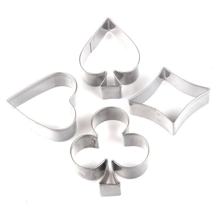 Cookie Cutter Stainless Steel Cookie Cutter With 4 Shape - halfrate.in
