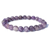 Lepidolite Natural Gemstone Bracelet Semi precious Feng Shui Crystal Chakra Aura Personal Reiki Healing Crystals