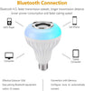 Led Bulb with Bluetooth Speaker Music Light Bulb + RGB Light Bulb Colorful Lamp with Remote Control - halfrate.in