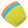 Silicone Cup Cake Moulds Round- 12 Pcs - halfrate.in