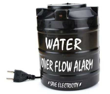 Water Tank Overflow Alarm with Voice Sound Save power Save water - halfrate.in