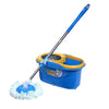 Easy Mop 360 Degree Magic Spin Mop with Stainless Steel Spinner with Wheels / Drain Plug - halfrate.in