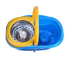 Easy Mop 360 Degree Magic Spin Mop with Stainless Steel Spinner with Wheels / Drain Plug - halfrate.in