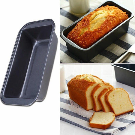 Non-stick Rectangle Bread & Cake Baking Mould Bakeware - halfrate.in