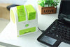Mini USB Air Cooler Fragrance Air Conditioner Cooling Fan Cooling Portable Desktop Dual Blade-less - halfrate.in