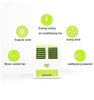 Mini USB Air Cooler Fragrance Air Conditioner Cooling Fan Cooling Portable Desktop Dual Blade-less - halfrate.in