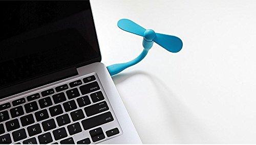 Portable USB Fan, Compatible with Any USB Port Like Laptop/ Computer/ Power Bank/ Adapter - - halfrate.in