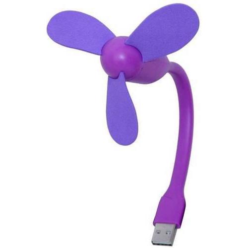 Portable USB Fan, Compatible with Any USB Port Like Laptop/ Computer/ Power Bank/ Adapter - - halfrate.in