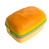 Hamburger / Rectangular Burger Shape Lunchbox Kids School Tiffin Lunch Box, Meal Food Pack