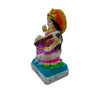 Maa Saraswati Idol Handcrafted Handmade Marble Dust Polyresin - 13 x 8 cm perfect for Home, Office, Gifting SC-1