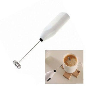 Electric Hand Blender Mixer Frother Whisker Latte Maker for Milk Coffee Egg Beater Battery Operated - halfrate.in