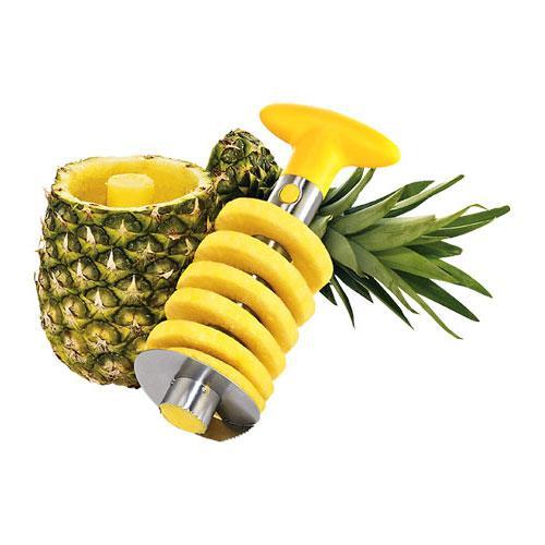 Pineapple Steel Peeler Pineapple Slicer Pine Apple Corer / Cutter - halfrate.in