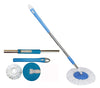 360 Degree Expandable Stainless Steel Stick Rod |Bucket Mop Rod Stick with Plate and 1 Microfiber| (Compatible with all common mops) - halfrate.in