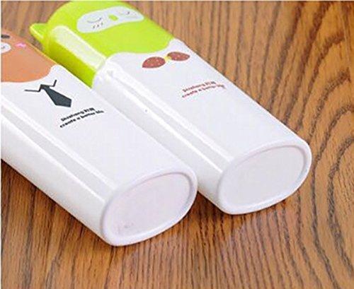 Portable Cartoon Animal Toothbrush Holder Box Plastic Tooth Mug Toothpaste Case Cup Pencil Box Travel Camping - halfrate.in