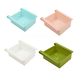 Plastic Kitchen Refrigerator Fridge Storage Drawer Rack Freezer Shelf Holder - halfrate.in