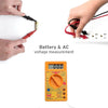 Saleshop365® Digital Multimeter Large Digit LCD - Transistor Multi meter - halfrate.in