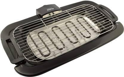 ELECTRIC BARBECUE BARBEQUE GRILL ROASTER - No more Smokey Cooking - halfrate.in