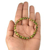 Natural Unakite 6mm Bracelet for Heart Chakra Crystal Stone Bracelet Round Shape for Reiki Healing and Crystal Healing Stones