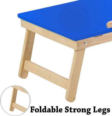 Foldable Multipurpose Wooden Laptop/Study/Bed Table for Home Office Furniture Work from home - halfrate.in