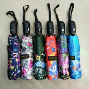 Umbrella Classic Folding Automatic Open Uv Protective Umbrella, Printed - halfrate.in