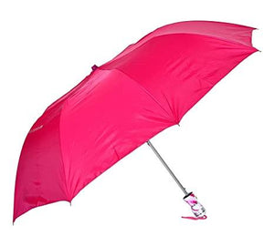 Umbrella Classic Folding Automatic Open Uv Protective Umbrella, Solid Plain colors - halfrate.in