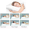 Pair of Washable Compressed Hollow Fiber Pillow's - halfrate.in