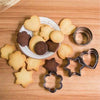 Cookie Cutter Stainless Steel Cookie Cutter With 4Shape, 12 Pieces - halfrate.in