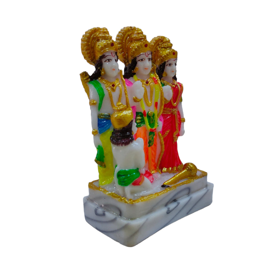 Ramdarbar Idol Handcrafted Handmade Marble Dust Polyresin - 13 x 9 cm perfect for Home, Office, Gifting RDC-1