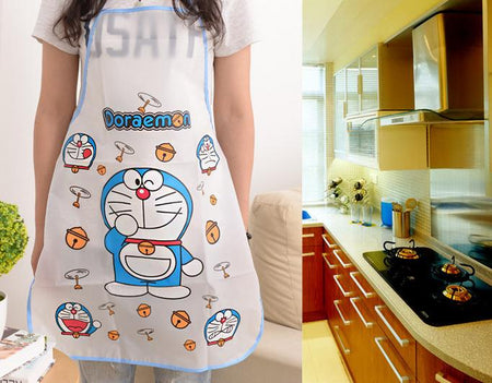 Cartoon print PVC Waterproof Apron for Kids - halfrate.in