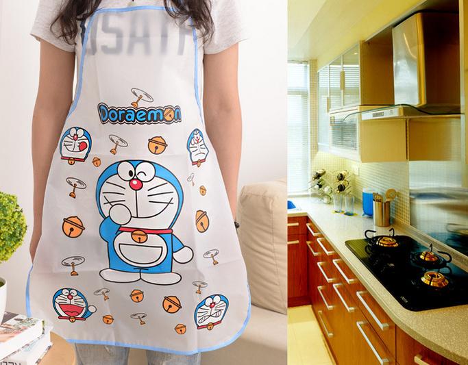 Cartoon print PVC Waterproof Apron for Kids - halfrate.in