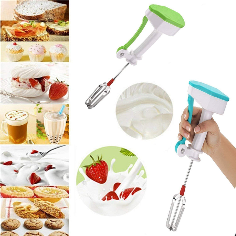 Power Free Hand Blender for Egg & Cream Beater, Milkshake Lassi, Butter Milk Mixer, Coffee Milk Mixer - halfrate.in