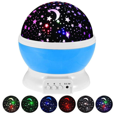 Night Light Star Master Romantic Starry Sky LED Projector Lamp for Children Gift Magic Home Atmosphere Lighting - halfrate.in