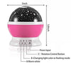 Night Light Star Master Romantic Starry Sky LED Projector Lamp for Children Gift Magic Home Atmosphere Lighting - halfrate.in