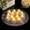 Water Sensor Battery Operated Waterproof LED Floating Flameless & Smokeless Tealight Candles Diwali, Christmas (10pcs, White)