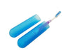 Plastic Toothbrush Cover Anti Bacterial Toothbrush Container Tooth Brush Cap Travel, Home Use Multi Color - 2 pcs