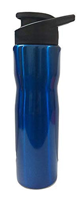 Tuff Stainless Steel Water Bottle Sporty (350 ml, Blue)