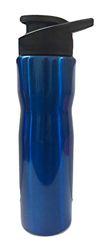 Tuff Stainless Steel Water Bottle Sporty (350 ml, Blue)